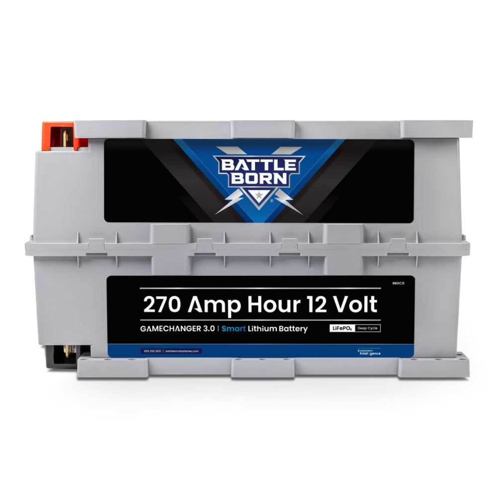 Battle Born Batteries 12V 270Ah Lithium Deep Cycle Battery – BBGC3I