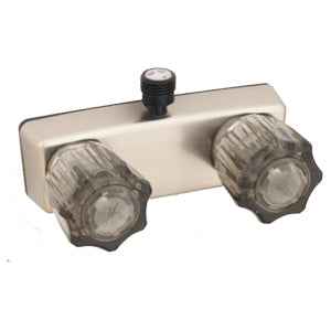Empire Faucet JW53VBW White U-y Two-Valve Shower Control