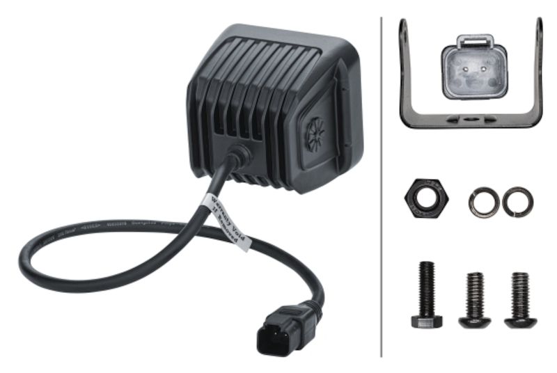 Hella 358176861 Spot-Beam LED Work Cube