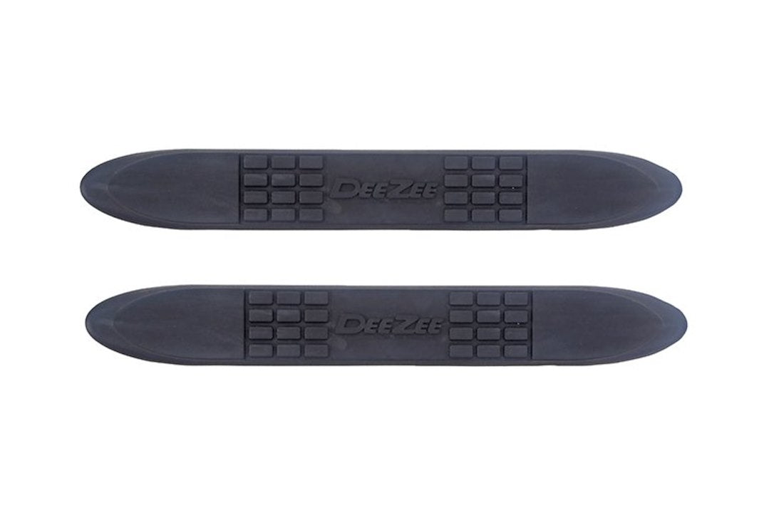Dee Zee Dz3inchecks Three-Inch Round-Bar Step Pad Pair - image 1
