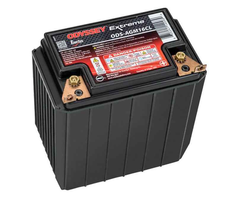 Odyssey Battery ODS-AGM16CL AGM Powersports Battery Odyssey Group 16 18Ah 220CCA – image 1