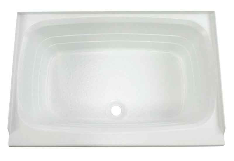 Lippert Components 209648 Lippert Better Bath 24" x 36" RV Bathtub, Center Drain – image 1