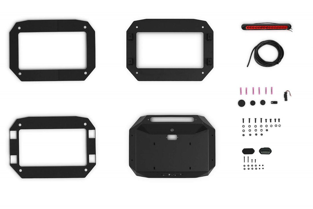 DV8 Offroad TSJL-04 Jeep Tailgate Vent Panel