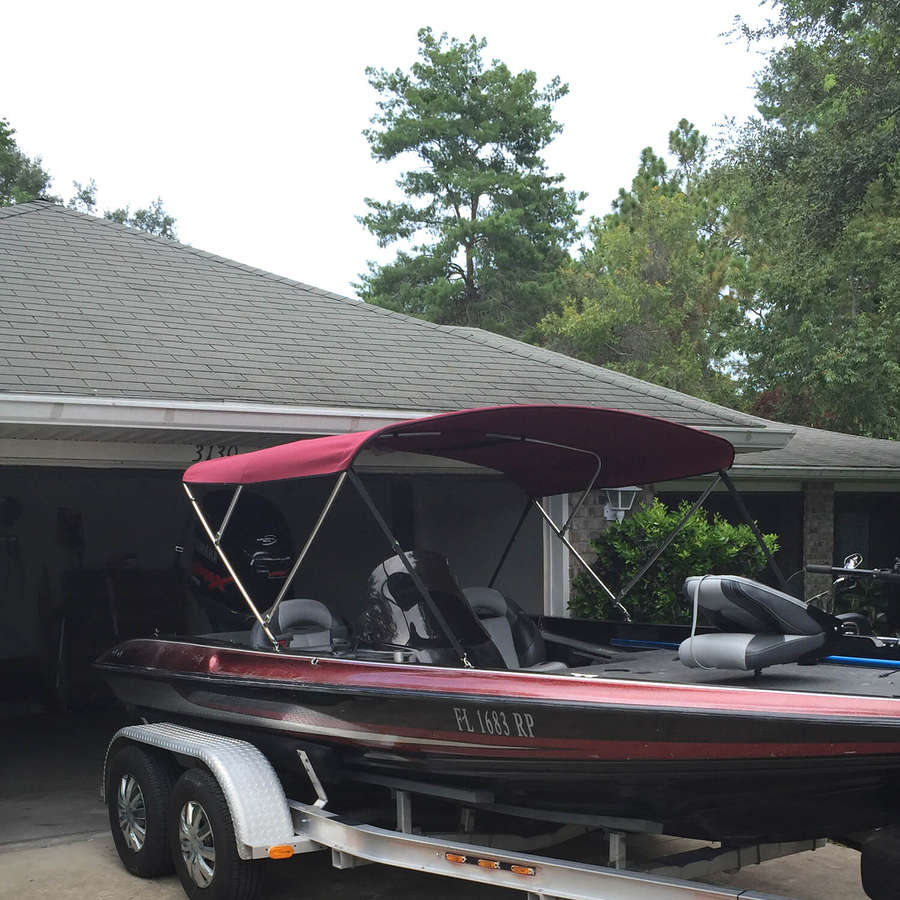 Carver A(8sq)4893ub-08 Boat Bimini Top - image 2