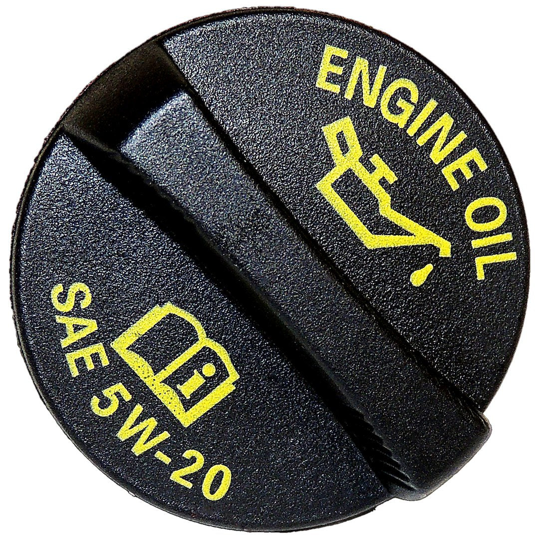 Crown Automotive 53013775AB Twist-In Black Oil Cap with Logo - image 2