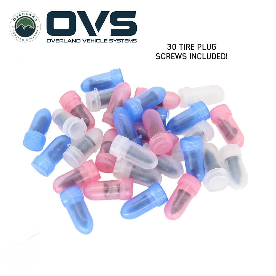 Overland Vehicle Systems 12030002 Tire Repair Screw Plug Kit