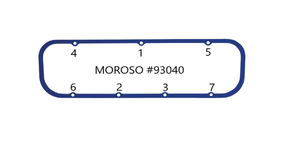 Moroso Performance Valve Cover Gasket 93040