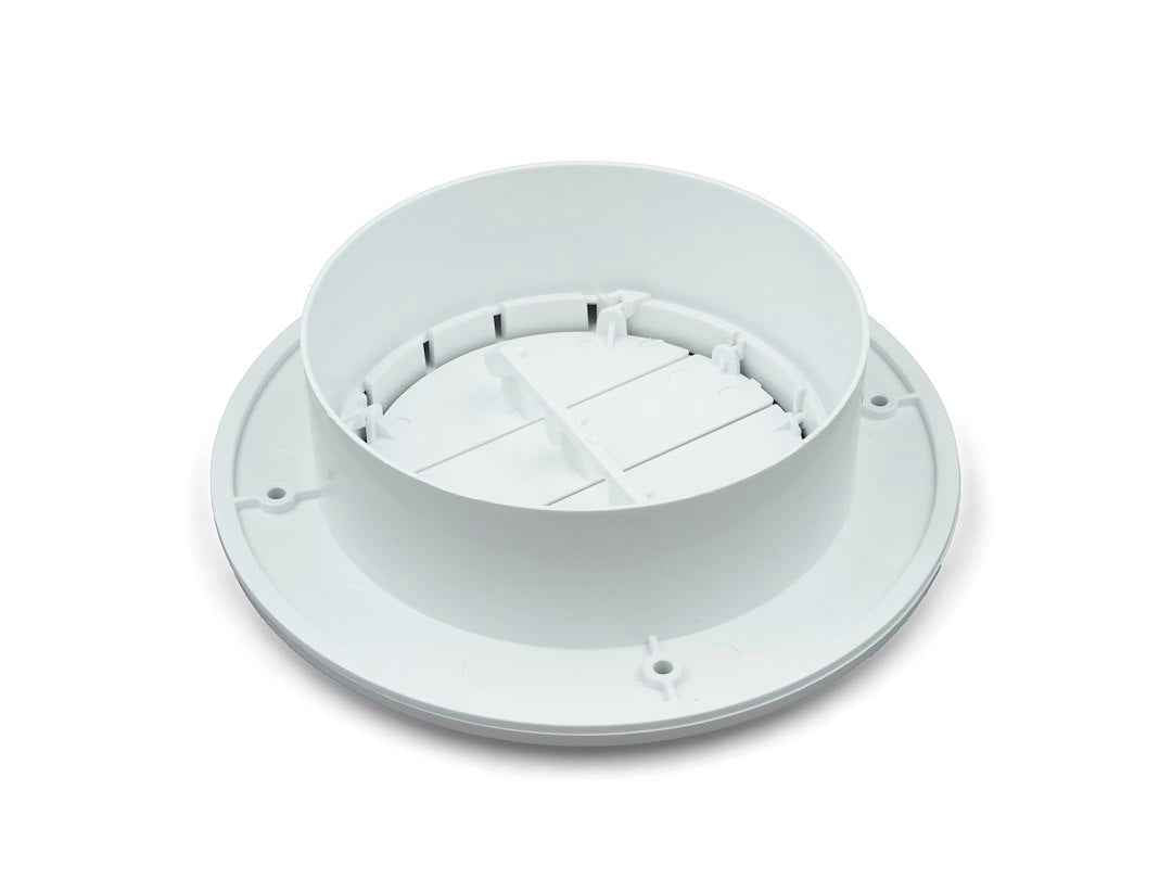 B&B Molders 94271 Polar White 4-3/4-Inch Rotating Ceiling Register