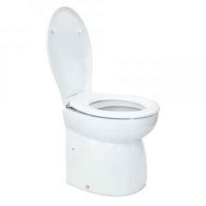 Albin 07-04-014 Premium Standard-Height Marine Toilet, 12V