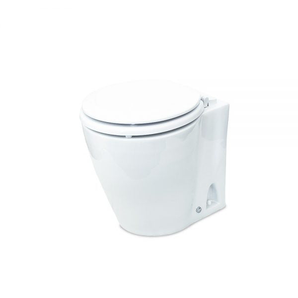 Albin 07-03-045 Silent 12V Round-Seat Marine Toilet - image 4