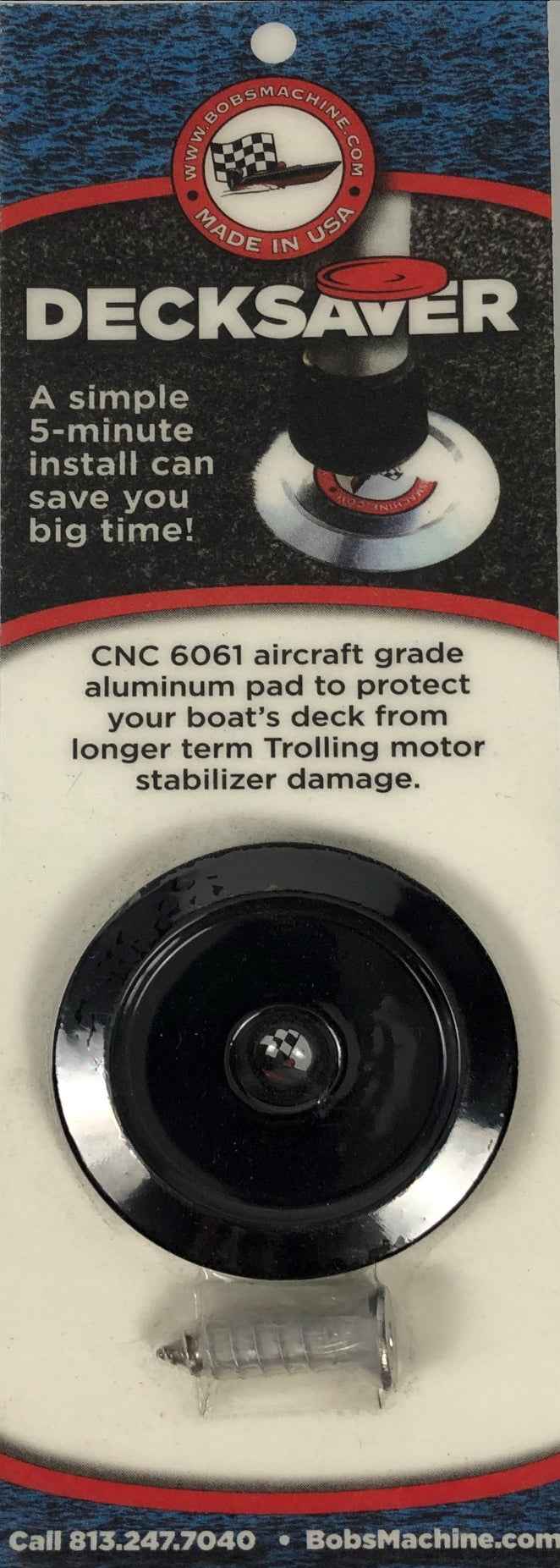 Bob's Machine 311-100000-PCGBLK Stabilizer Deck Mount