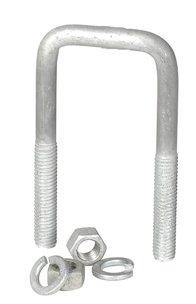 C.E. Smith Company 15283GA Galvanized Steel U-Bolt with Hardware - image 1
