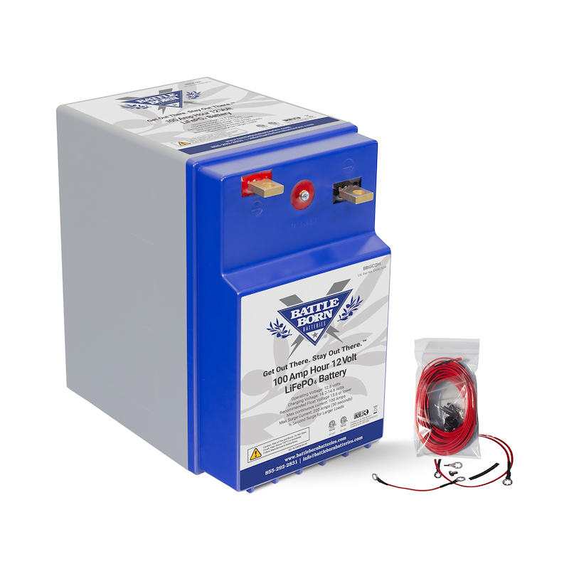 Battle Born Batteries BBGC2H Battle Born Lithium Deep Cycle Battery Group GC2 12V 100Ah – image 1