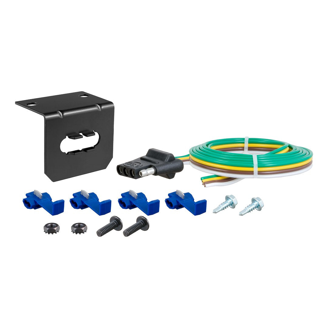 CURT Semi-universal 4 Flat Trailer Wiring Connector (58345)