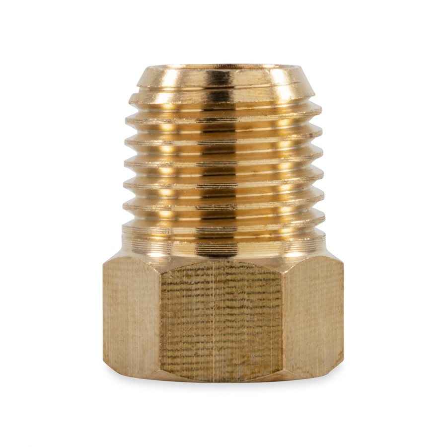Camco 59953 Brass 1/4-Inch Inverted Flare-to-NPT Propane Fitting