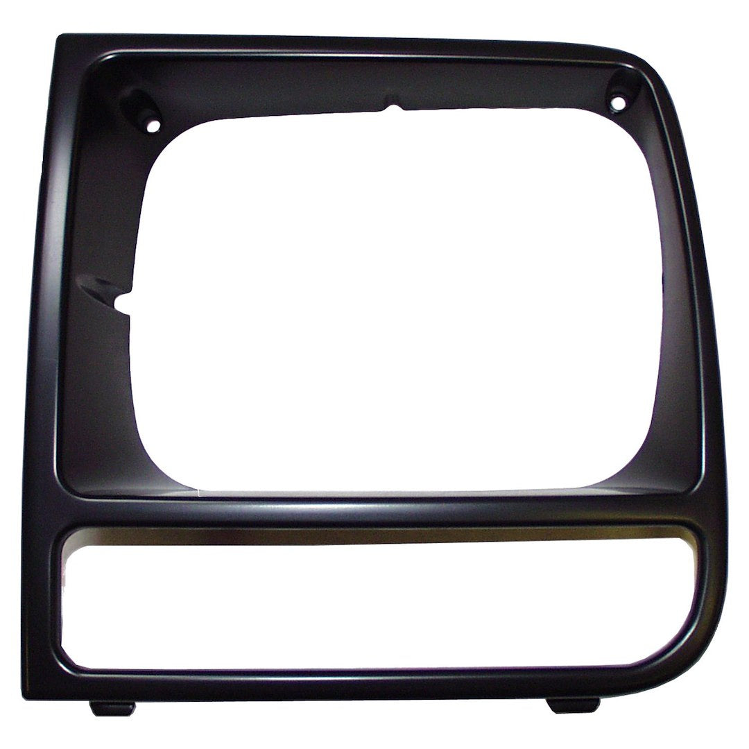 Crown Automotive 55055137 Left Headlamp Trim Bezel, Matte Black - image 1