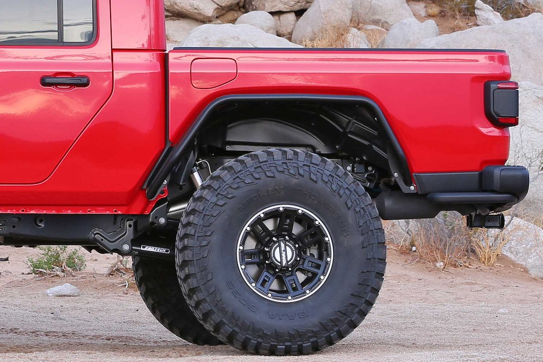 Fabtech FTS24248 Gladiator Flat Rear Fender Extensions