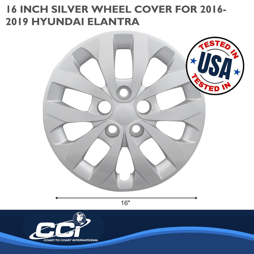 Coast To Coast 53616S Elantra 16-Inch Ten-Spoke Trim Set - image 3