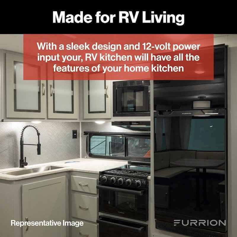 Furrion FCR08DCGTA-BL Arctic 8 Cu. Ft. 12V RV Refrigerator, Right Hinge – image 4