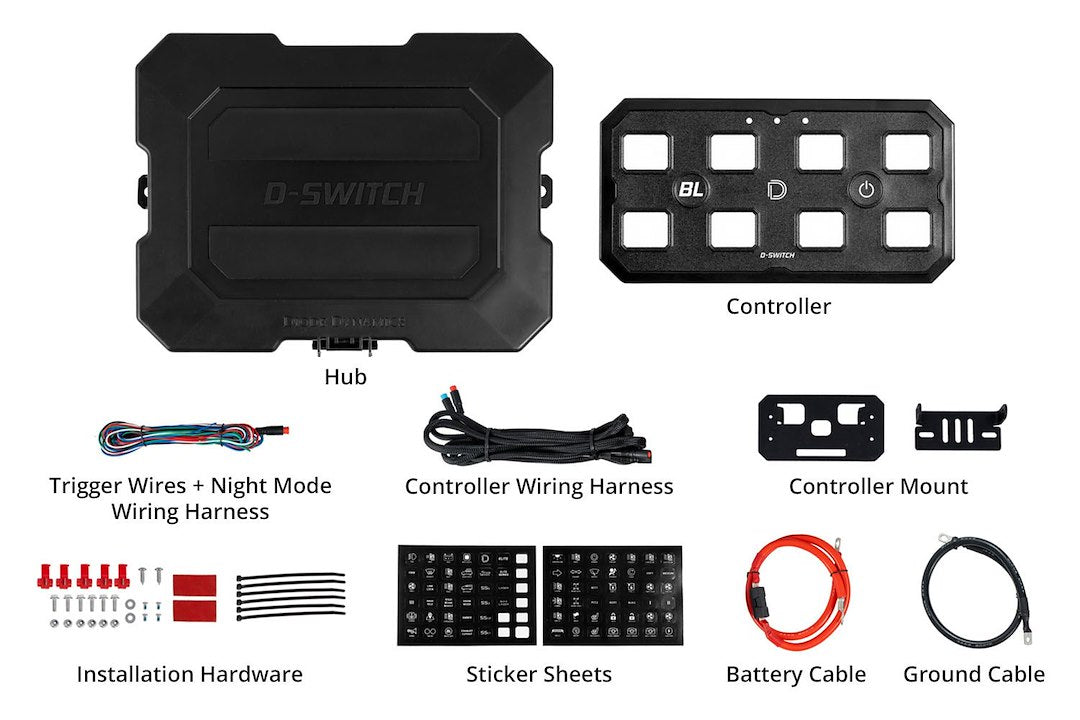 Diode Dynamics DD8373 D-Switch Accessory Control Panel
