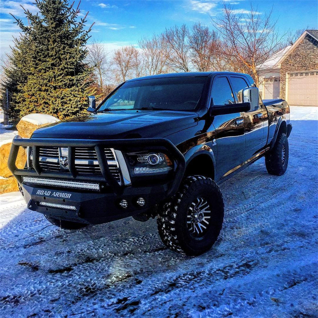 Road Armor 408R2B-NW Stealth Titan II Front Bumper Assembly