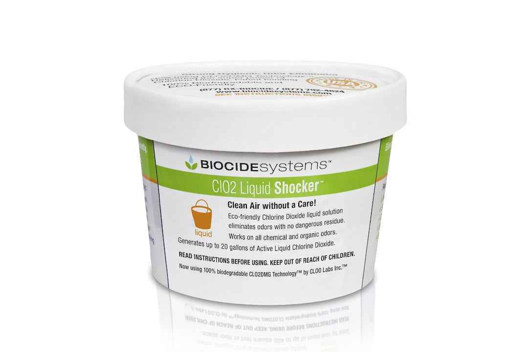 Biocide Systems 3251 BioShocker Unscented Odor Treatment Can