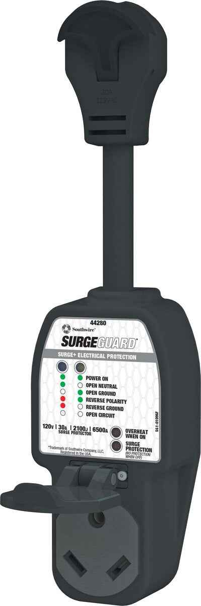 SouthWire Corp 44280 Surge Guard Portable RV Surge Protector, 30 Amp – image 1