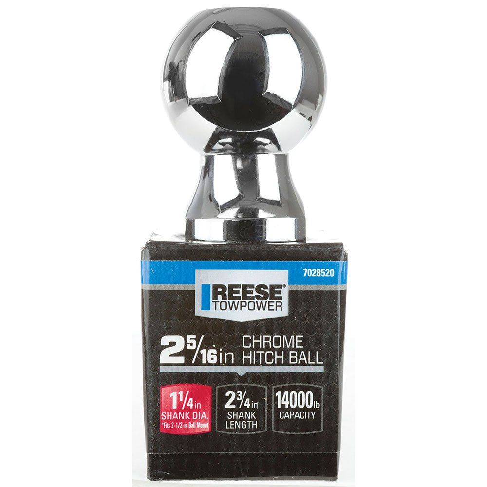 Bulldog 7028500 Chrome Hitch Ball, 14,000 lb Rating - image 4
