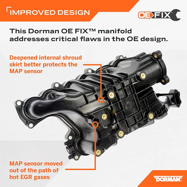Dorman (OE Solutions) 615311 Engine Air-Intake Replacement Manifold - image 7