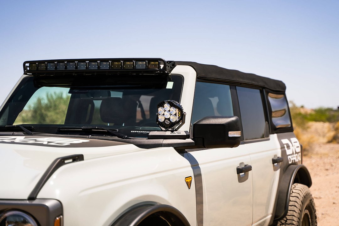DV8 Offroad LBBR-02 Bronco A-Pillar Lighting Mount