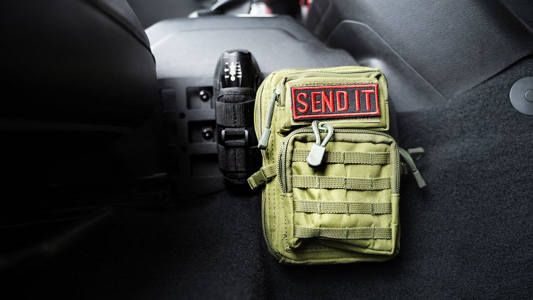 DV8 Offroad CCJL-01 Console MOLLE Cargo Organizer