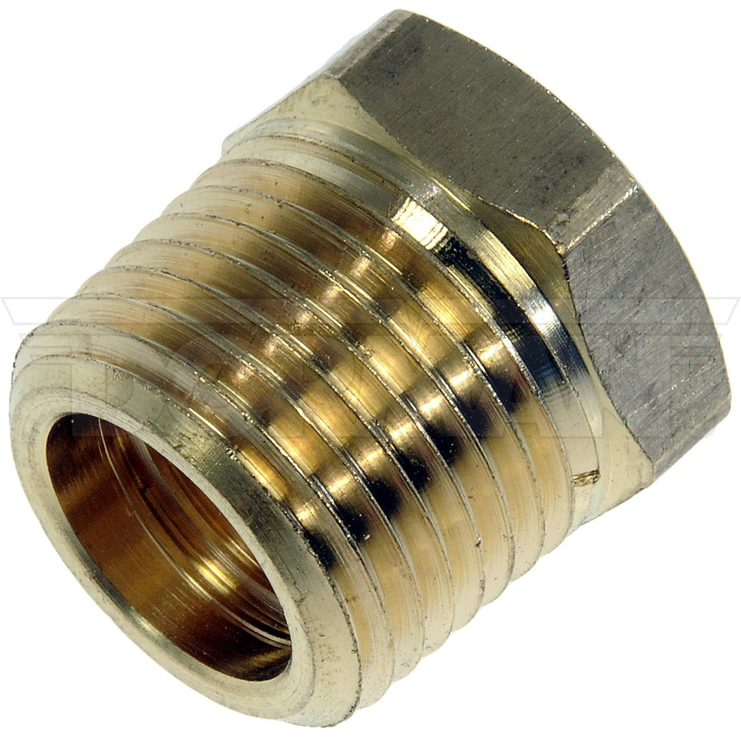 Dorman (OE Solutions) 785-440d Gold Brass Quarter-Inch Tube Nut - image 1