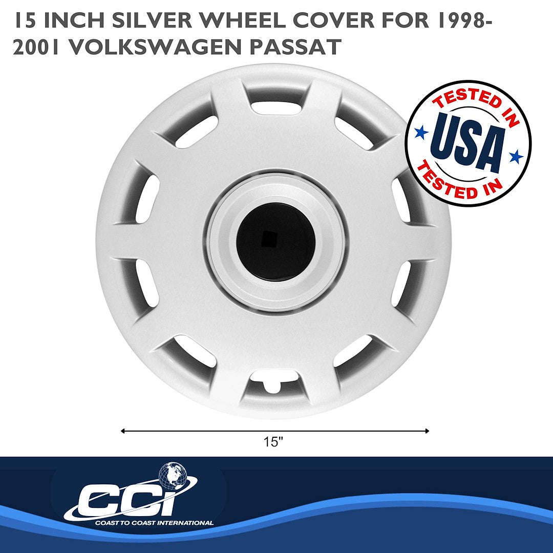 Coast To Coast 41315S Ten-Hole Wheel-Cover Set for Passat - image 2