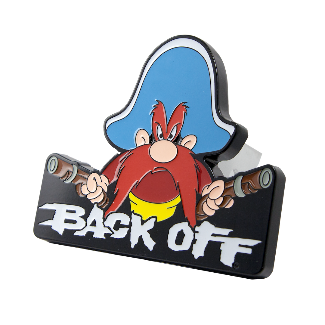 Plasticolor 002231R01 Yosemite Sam Trailer Receiver Cover