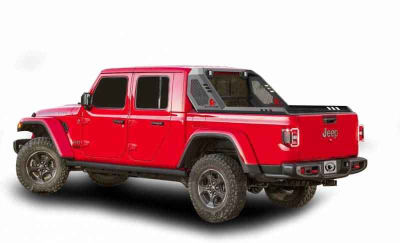 Black Horse VIRB09B Vigor Gladiator Black Steel Roll Bar