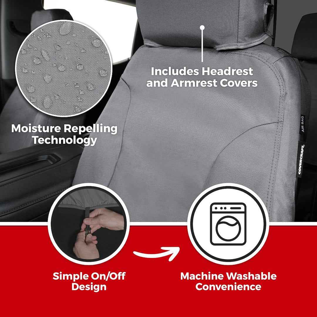 Covercraft SS3452WFBK Endura SeatSaver EU Bench Protection