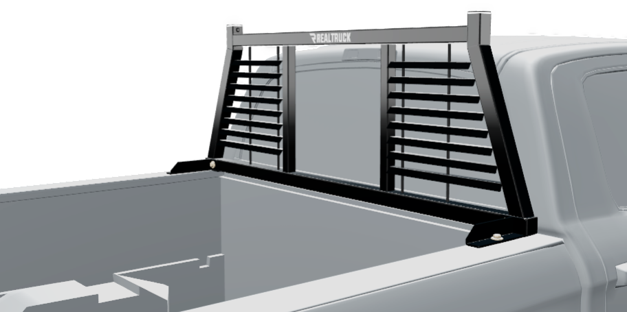 BackRack 148LV Black Louvered Frame, Kit 30124 Required - image 2