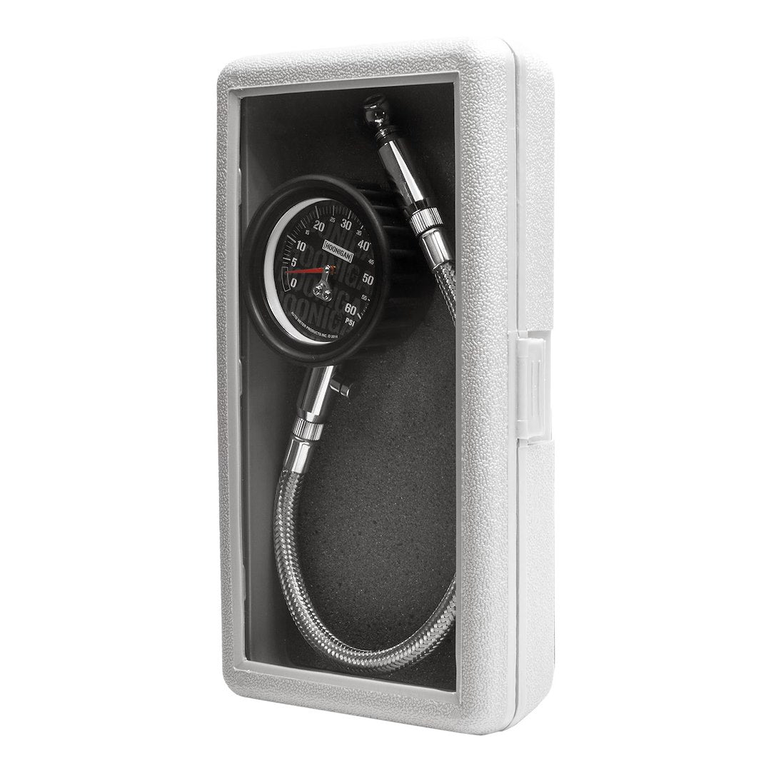 AutoMeter 2160-09000 Black-Dial Tire Gauge, 0–60 PSI - image 3