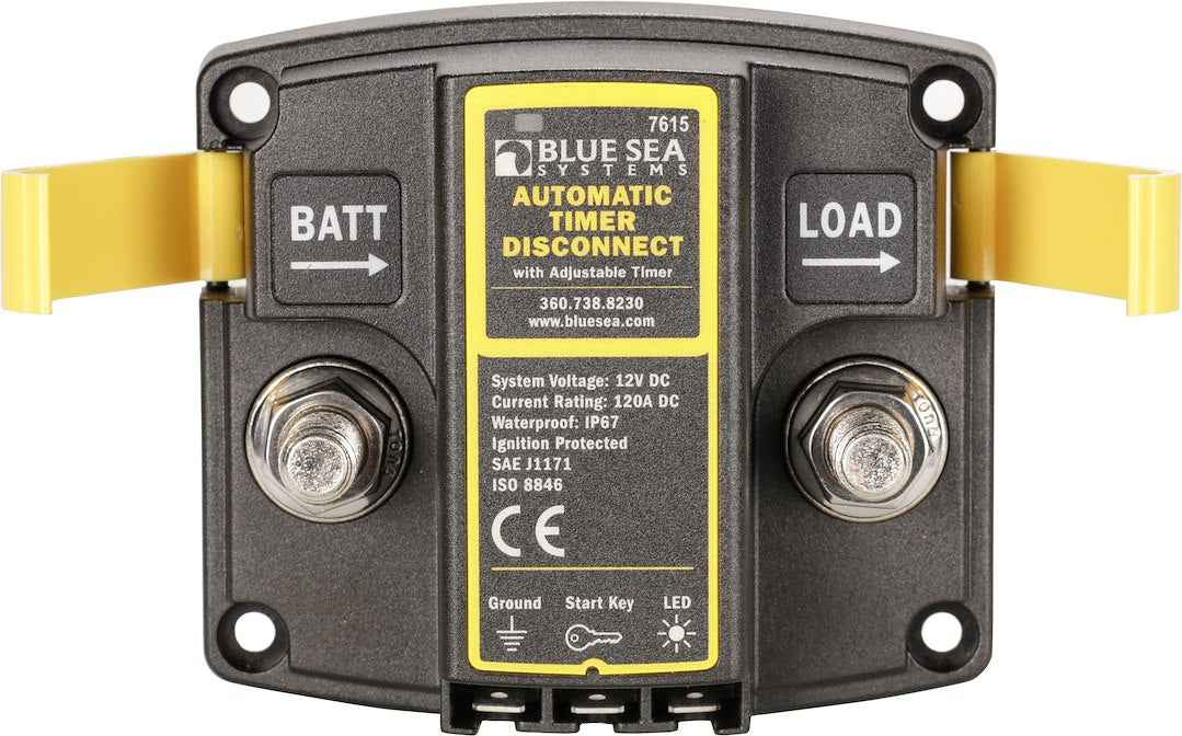 Blue Sea 7615BSS ATD Automatic Timer Disconnect - 120A