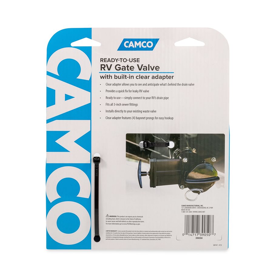 Camco 39050 Sewer Waste Valve - image 9