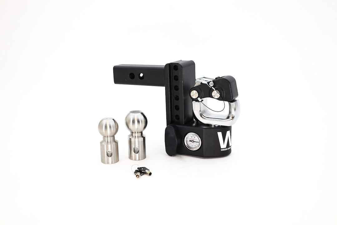 Weigh Safe Pintle Hitch - 3 in Receiver – WS83PATBKA