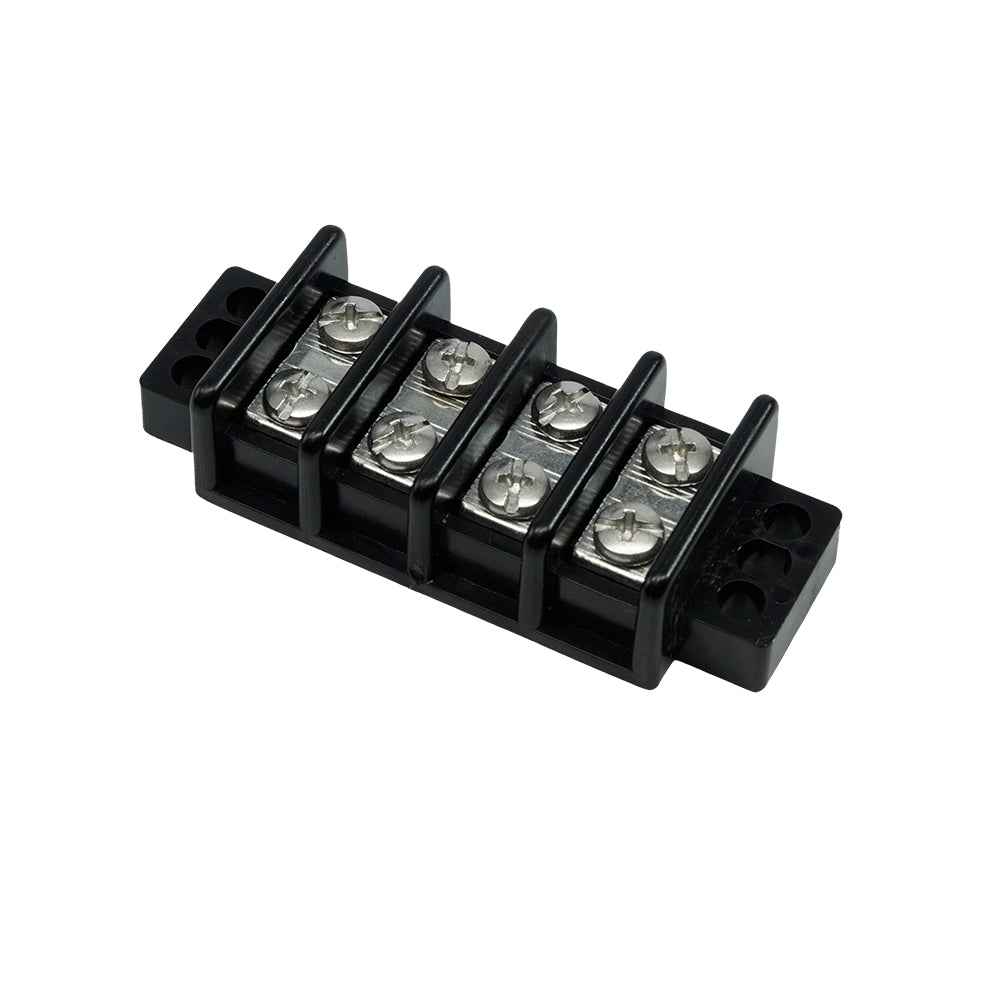 Egis 223004 8-Pole Double-Row Terminal Block, 30A
