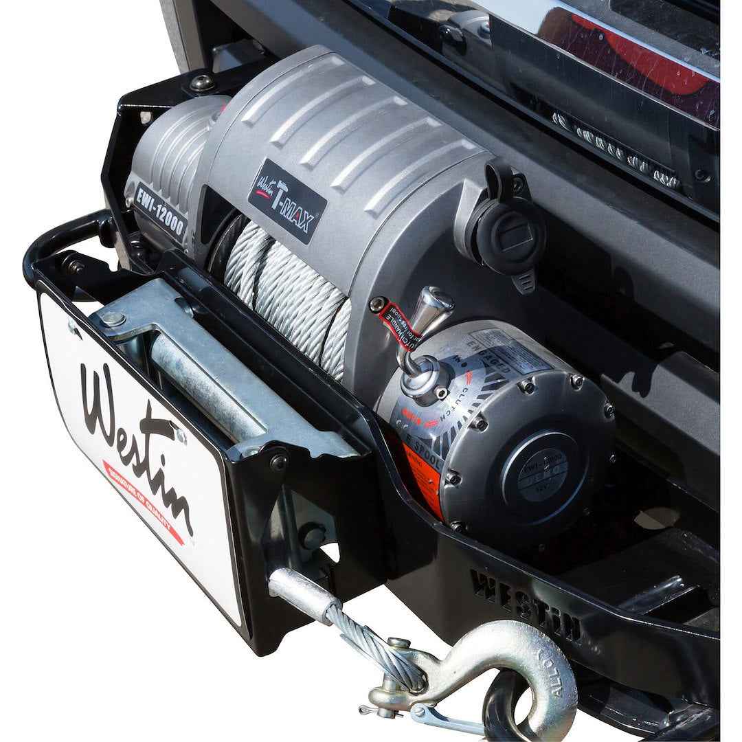 Westin Automotive Flip-Up Winch License Plate Relocation Kit – 46-20055