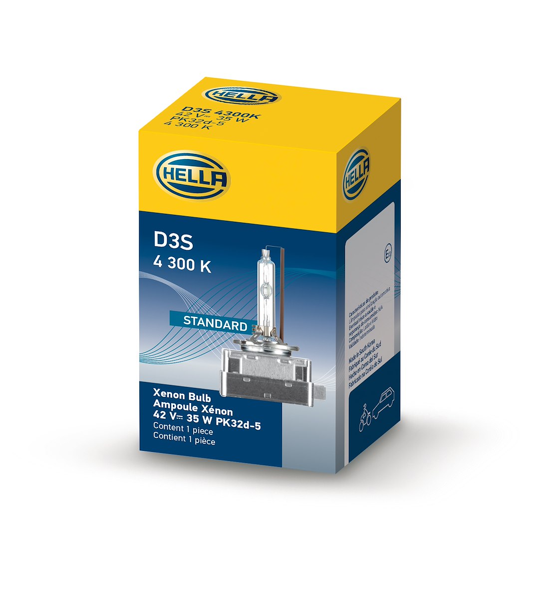 Hella 178560831 D3S Xenon Headlamp Bulb