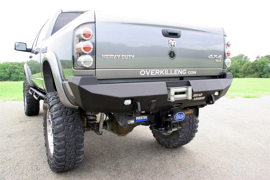 Road Armor 44100B Stealth Rear Bumper Assembly