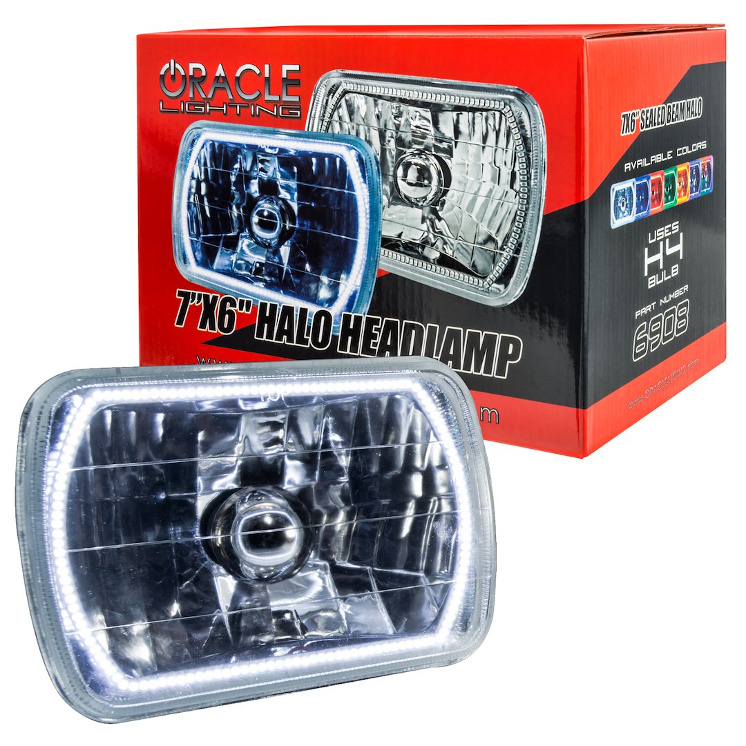 Oracle Lighting 6908-001 LED Projector Headlamp, Nominal 7x6