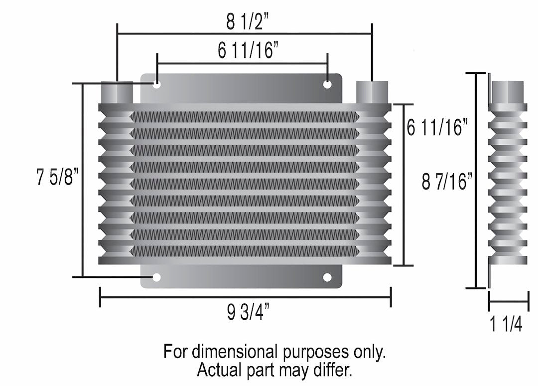 Derale 13613 Series 9000 Automatic-Transmission Cooler - image 3