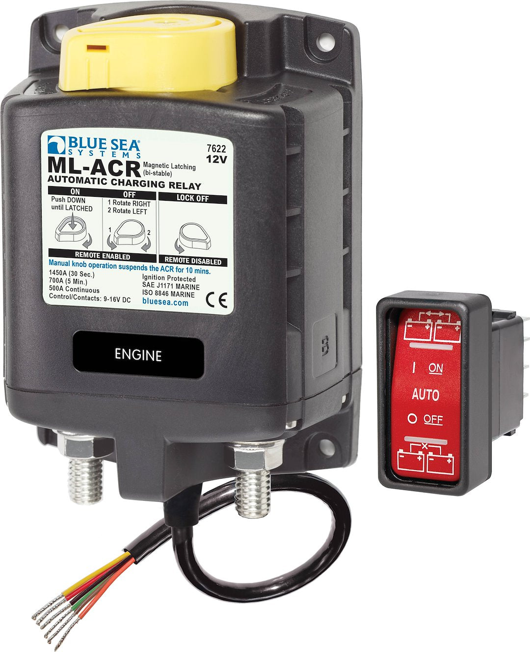 Blue Sea 7622-Bss Battery Voltage Sensing Relay - image 1
