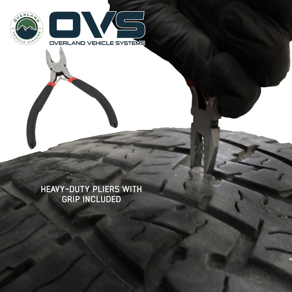 Overland Vehicle Systems 12030002 Tire Repair Screw Plug Kit