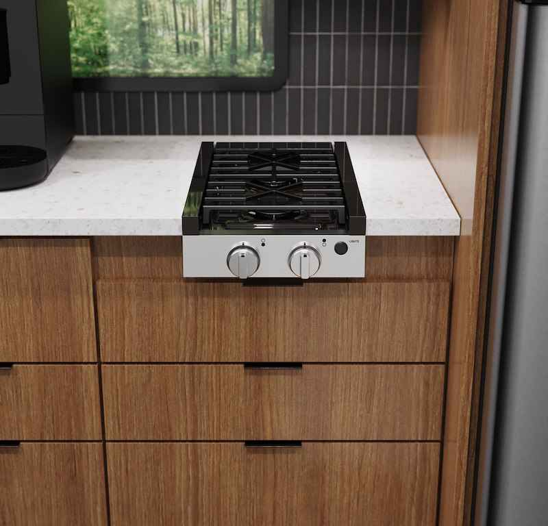 GE Appliances PLU612RTSS GE Profile RV Propane Cooktop 12" 2 Burner, Piezo Ignition 12V – image 10